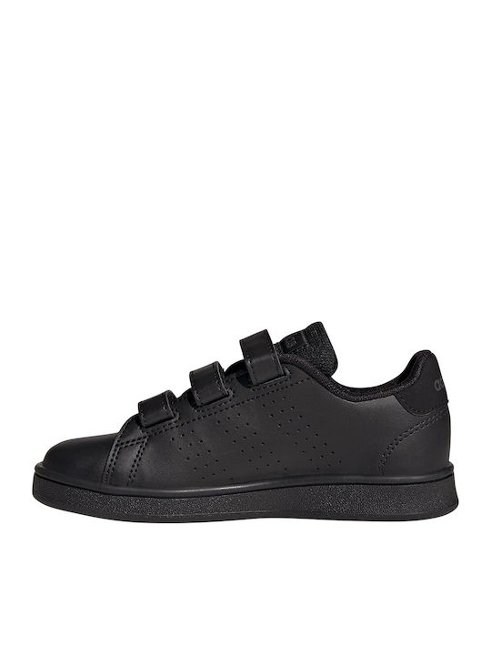 Advantage Παιδικά Sneakers με Σκρατς Core Black / Grey Six