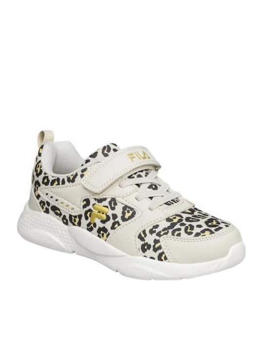 Kids Sneakers with Scratch White