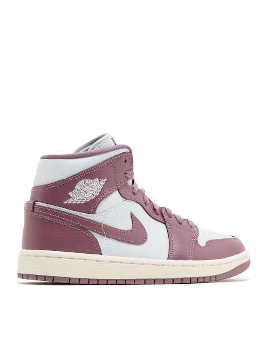 Air  1 Kids Sneakers High Purple