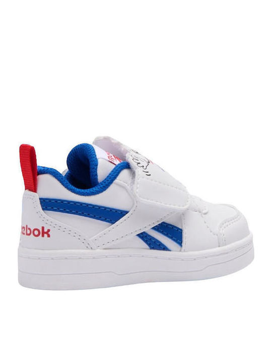Royal Prime Kinder Sneakers mit Klettverschluss Weiß