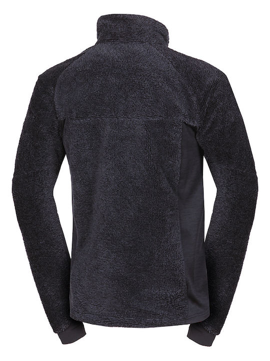 Men's Black Fleece Jacket
