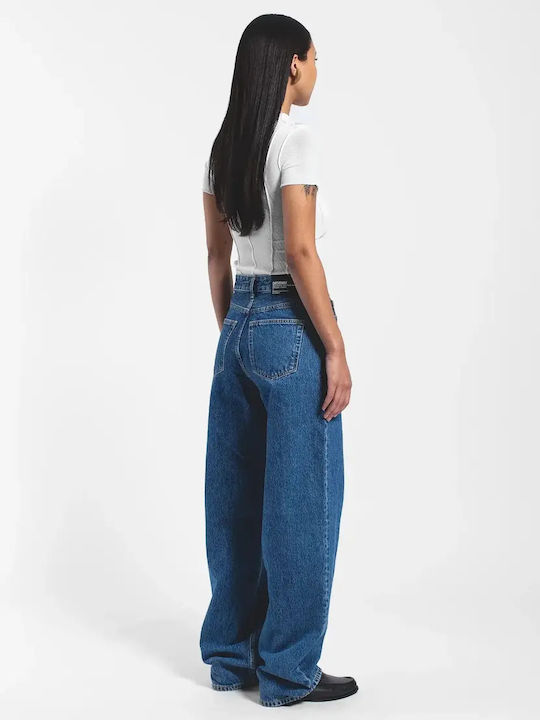 Damenjeans in Entspannter Passform Mid Stone