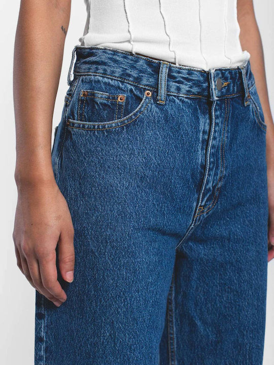 Damenjeans in Entspannter Passform Mid Stone