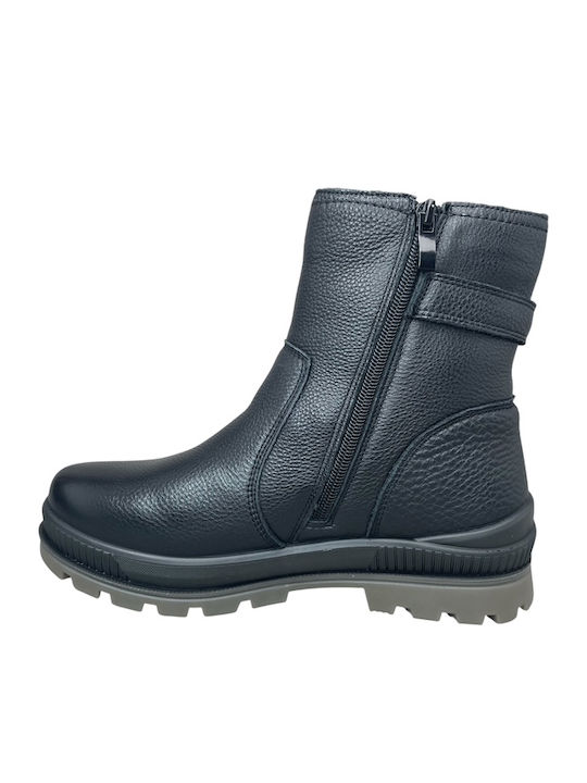 Дамски Ботуши Черни ГY-08187-1-1