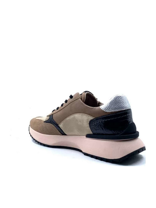 Damen Anatomisch Sneakers Taupe
