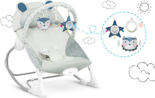 Ricokids Electric Baby Relax with Vibration Gray for Child up to 18kg