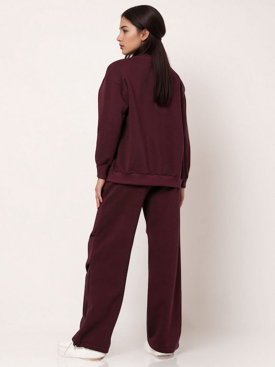 Damen Sweatshirtjacke Damask