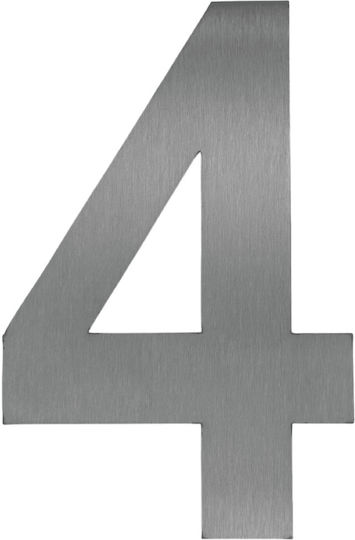 Αριθμοί Inox 10cm 3