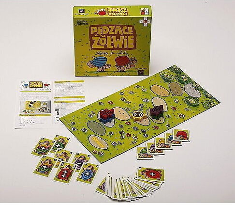 Board Game Rushing Turtles for 2-5 Players 5+ Years Old (PL) Egmont
