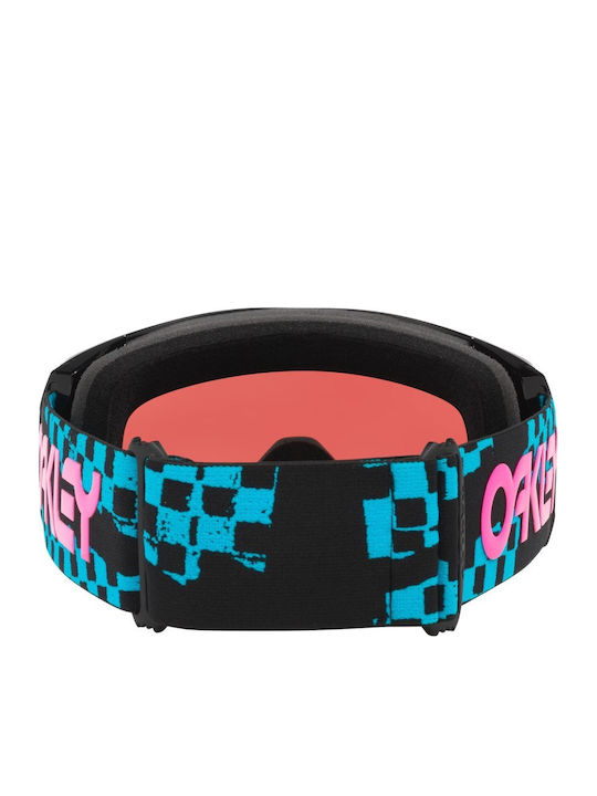 Oakley Ски & Сноуборд Маска Детска Черен с Леща в Цвят Черен