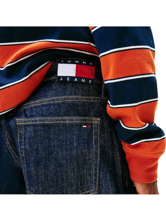 Men's Jeans Pants with Regular Tapered Fit Blue