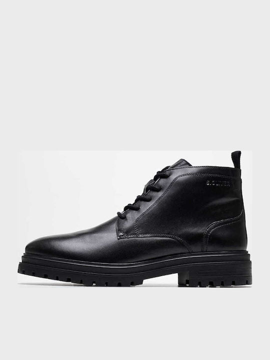 Leather Black Boots