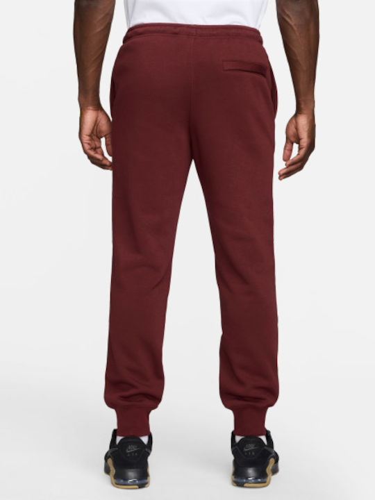 Club Sweatpants with Elastic Red
