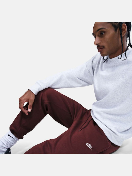 Club Sweatpants with Elastic Red