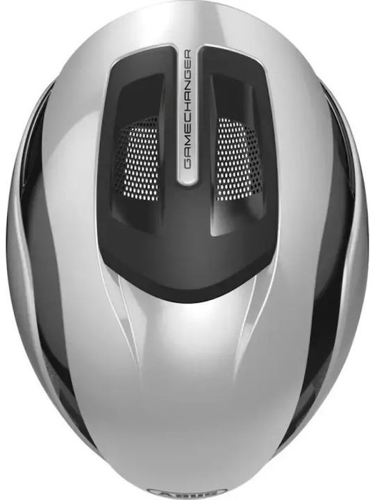 Abus Road Bicycle Helmet Silver