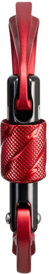 Fixe Picot Screw Red Carabiner Ασφαλειας