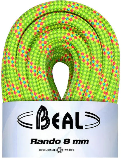 Beal Rando Golden Σχοινί Ορειβασίας με Μήκος 48m Μπλε