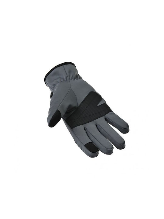 Apu Men's Ski & Snowboard Gloves Gray