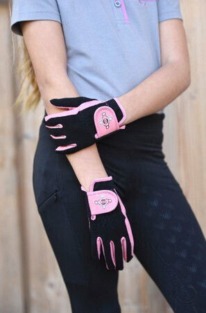 Kerbl Covalliero Riding Gloves for Kids Black