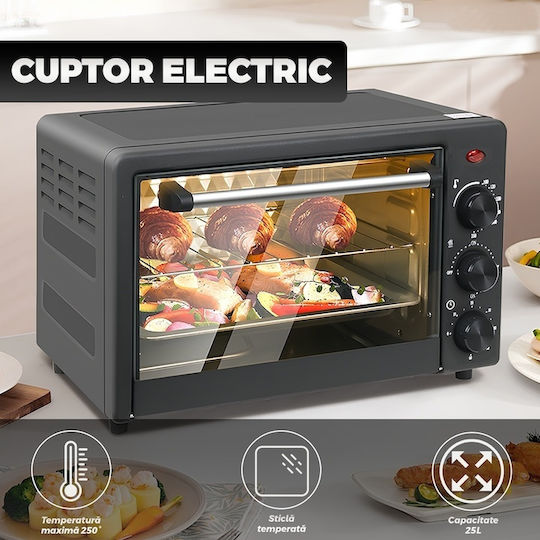 Cuptor electric 48lt Fara arzatoare Negru