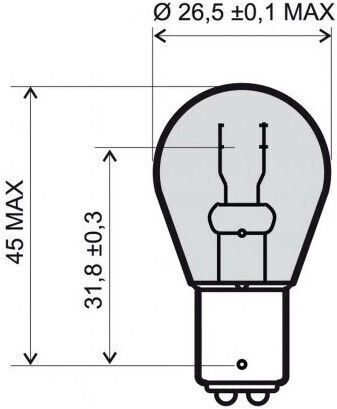 Narva Lamps Car Orange 12V 21W 10pcs