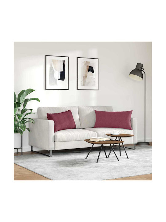 vidaXL Sofa-Kissen Rote 40x80cm