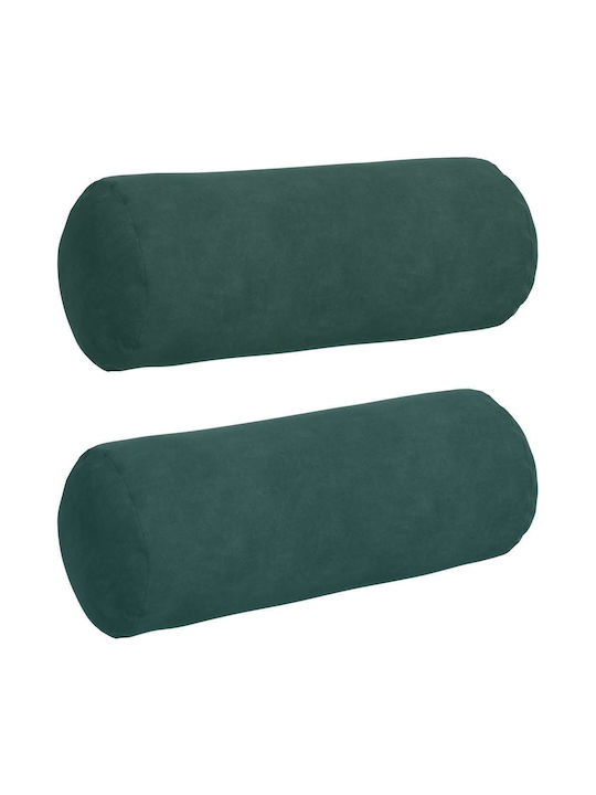 vidaXL Sofa-Kissen aus Samt Dunkelgrün 40x15cm