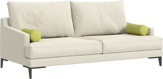 vidaXL Възглавница за диван Light Green 2бр 40x15см.
