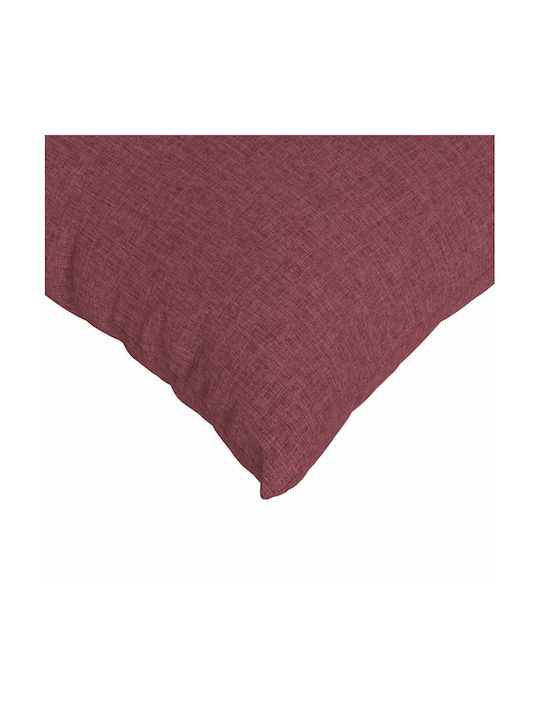 vidaXL Zierkissen Sofa-Rot 80x80cm