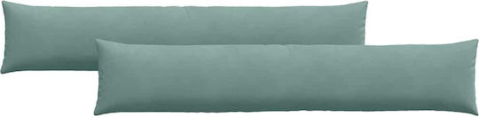 vidaXL Perna De Canapea Din Catifea Albastru Deschis 40x200cm