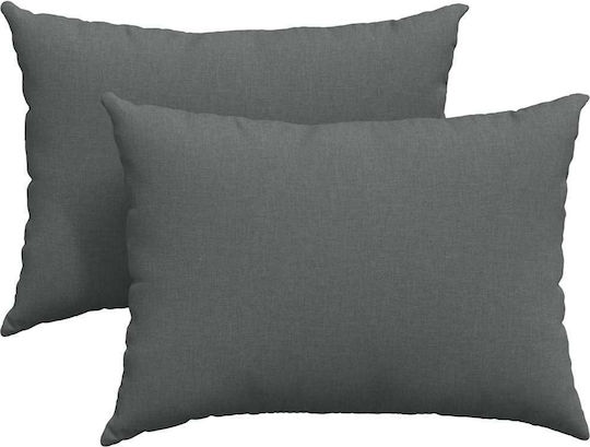 vidaXL Sofa-Kissen Grau 50x70cm