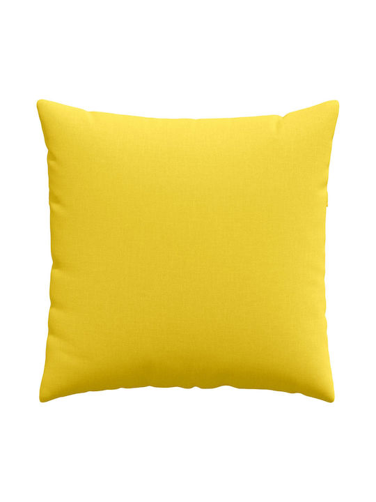 vidaXL Yellow Sofa Cushion 60x60cm