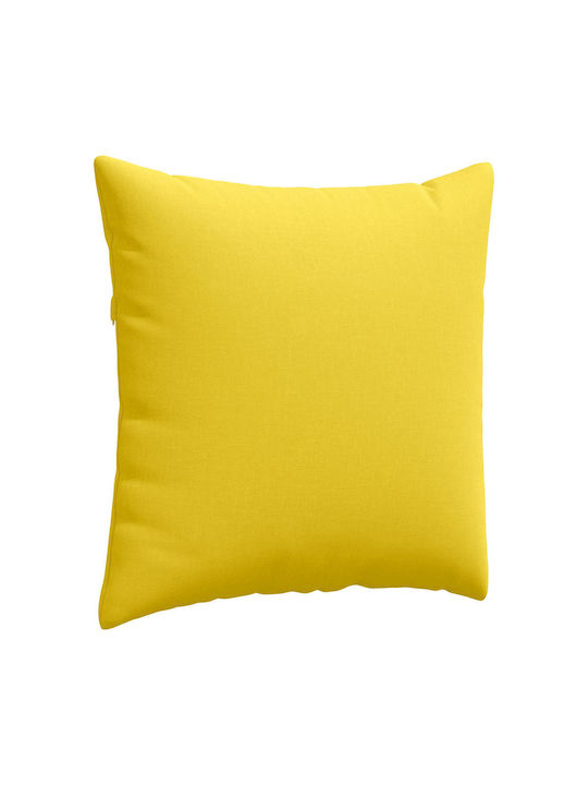 vidaXL Yellow Sofa Cushion 60x60cm