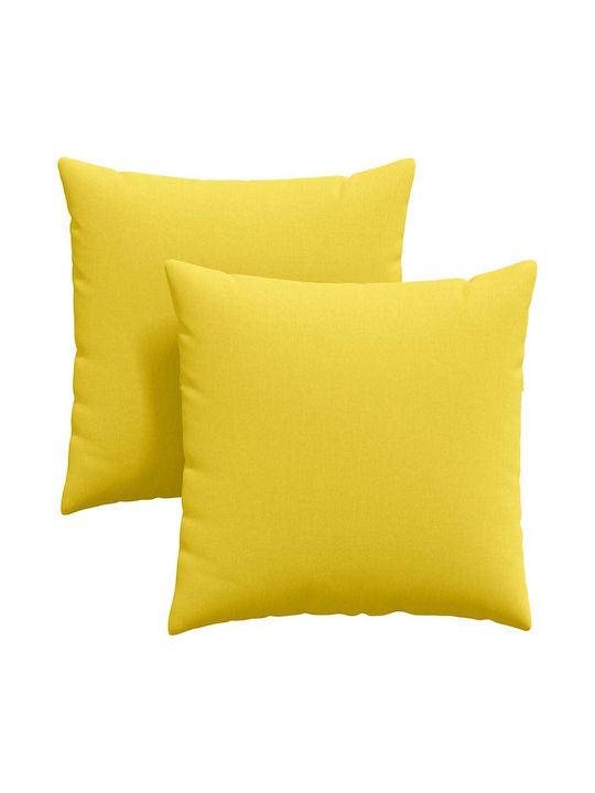 vidaXL Yellow Sofa Cushion 60x60cm