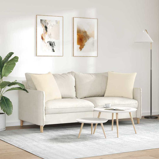 vidaXL Μαξιλάρι Μπεζ 2τμχ 50x50εκ. vidaXL Μαξιλάρι Μπεζ 2τμχ 50x50εκ.