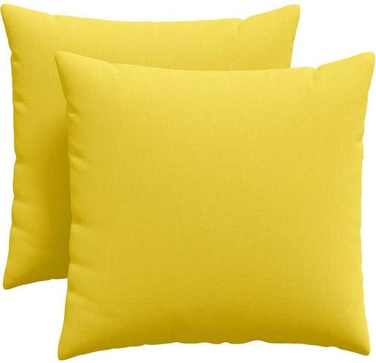vidaXL Sofa Cushion Soft Yellow 45x45cm