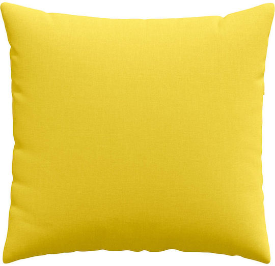 vidaXL Sofa Cushion Soft Yellow 45x45cm