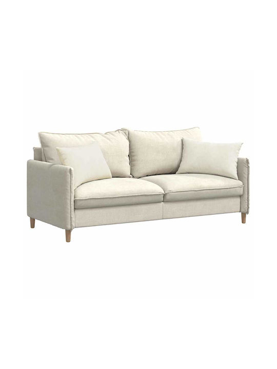 vidaXL Sofa-Kissen aus Samt Beige 40x60cm