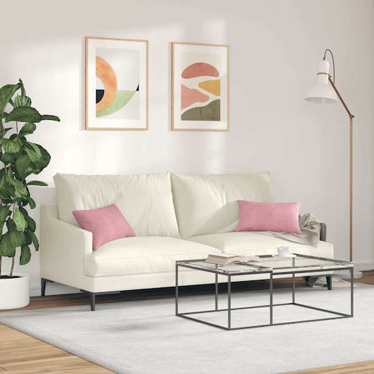 vidaXL Μαξιλάρι Ροζ 2τμχ 30x50εκ. vidaXL Μαξιλάρι Ροζ 2τμχ 30x50εκ.