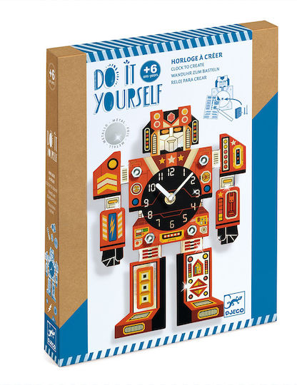 Djeco Stickers Diy Make Robot for Children 6+ Years
