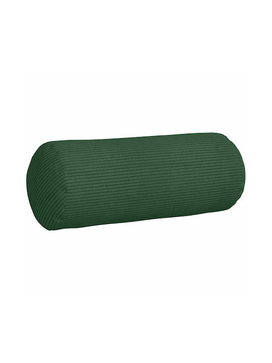 vidaXL Sofa-Kissen aus Samt Dark Green 2Stück 40x15cm.