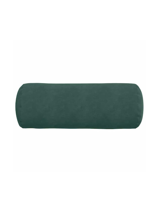 vidaXL Velvet Sofa Pillow Dark Green 70x25cm