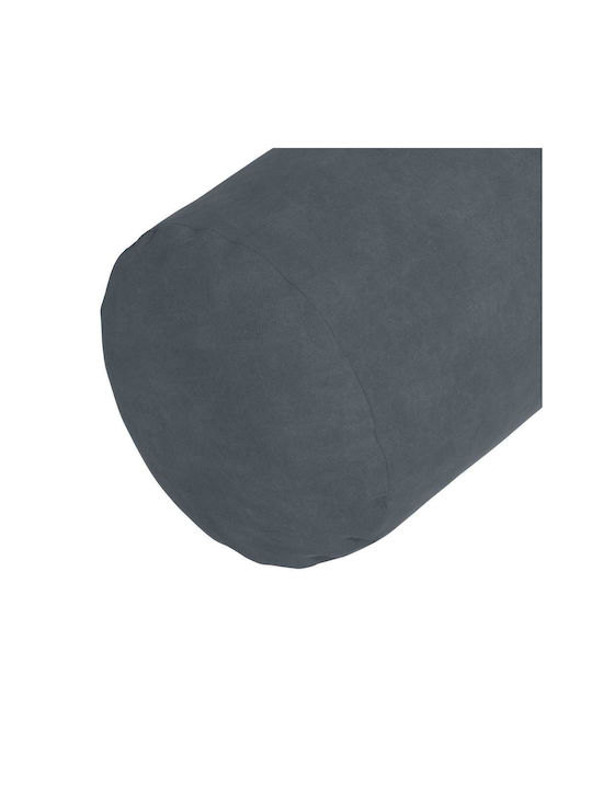 vidaXL Sofa-Kissen aus Samt Dunkelgrau 40x15 cm