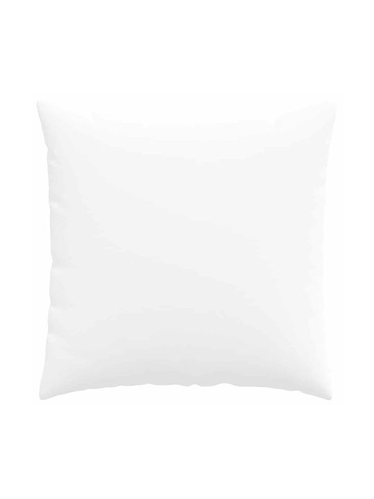 vidaXL Perna De Canapea Albă 60x60cm