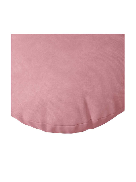 vidaXL Samt Sofa-Kissen Rosa 40x40cm