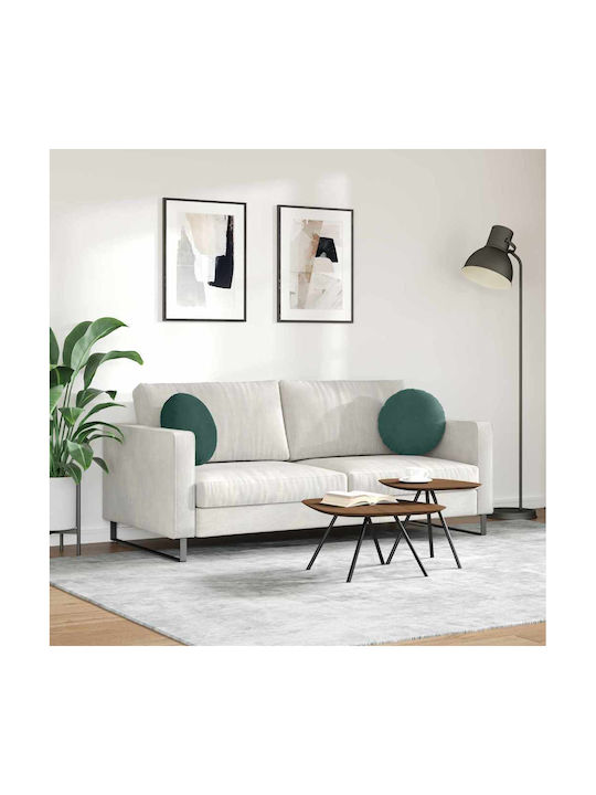 vidaXL Perna De Canapea Din Catifea Verde 40x40cm