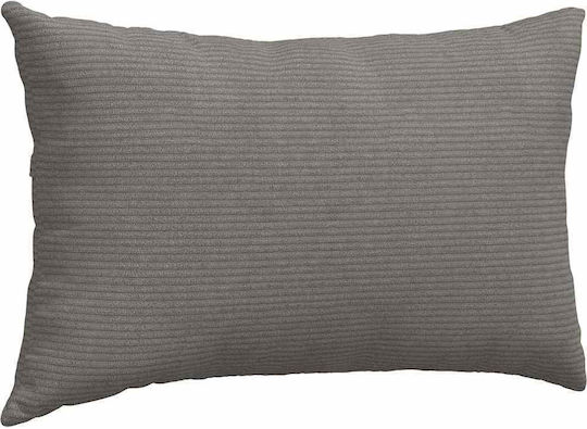 vidaXL Sofa-Kissen Aus Samt Hellgrau 30x50cm