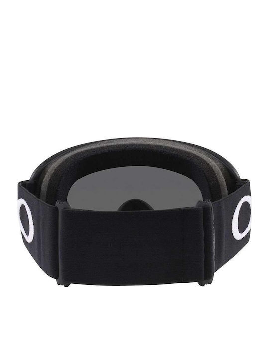 Oakley O-frame 2.0 Pro Μάσκα Σκι & Snowboard Ενηλίκων Μαύρη με Φακό Φιμέ σε Μαύρο Χρώμα