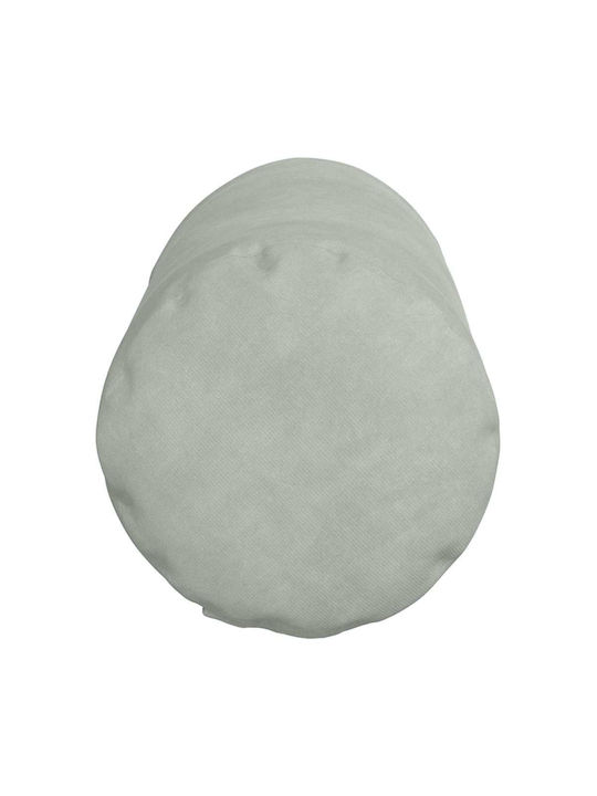 vidaXL Sofa-Kissen aus Samt Hellgrau 40x15cm