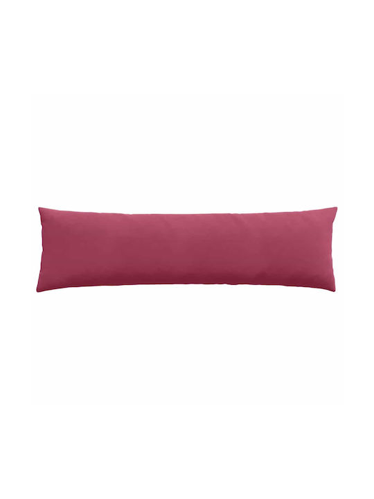 vidaXL Velvet Sofa Cushion Red 40x145cm